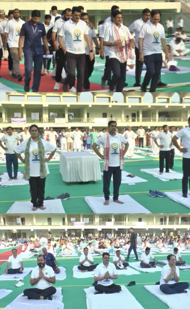 योग को जीवनशैली बनाकर रहें स्वस्थ : तोखन साहू