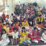 कल के साधकों ने गुरु पूजन कर लिया आशीष