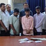 एसपी के निर्देश पर अकलतरा पुलिस की कार्रवाई, तरौद में जुआ खेलते नौ आरोपी गिरफ्तार