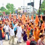 अयोध्या श्रीराम मंदिर चोरी की घटना के विरोध में निकली ‘श्रीराम श्रद्धा आस्था यात्रा’, हजारों श्रद्धालु हुए शामिल