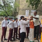 ज्ञानदीप स्कूल में ग्राफ्टिंग का व्यावहारिक प्रशिक्षण आयोजित