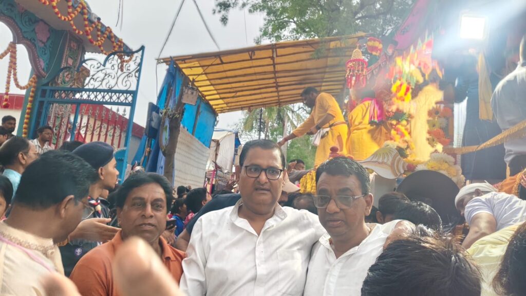 बिलासपुर में भगवान श्री जगन्नाथ रथ यात्रा का भव्य स्वागत, रविंद्र सिंह ठाकुर ने की पूजा-अर्चना