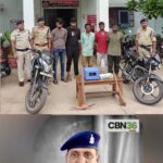 बेलतरा ग्रामीण बैंक में सेंधमारी का खुलासा, पांच आरोपी गिरफ्तार