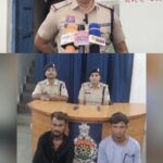 रतनपुर पुलिस की कार्रवाई : चाकू लहराकर राहगीरों को धमकाने वाले दो बदमाश गिरफ्तार