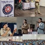 रायपुर में छात्राओं को यातायात, महिला और साइबर सुरक्षा का दिया गया प्रशिक्षण