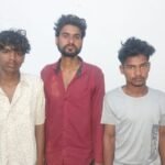 चाकू की नोक पर राहगीरों से लूट, तीन आरोपी गिरफ्तार