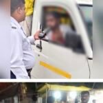 जांजगीर में 136 वाहन चालकों पर कार्रवाई: दो बुलेट सवारों पर 5-5 हजार का जुर्माना, तीन नाबालिग और दो शराबी चालक भी पकड़े