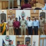 35-40 वर्षों की सेवा के बाद तीन पुलिस अधिकारी सम्मानपूर्वक सेवानिवृत्त, दुर्ग पुलिस ने दी भावभीनी विदाई