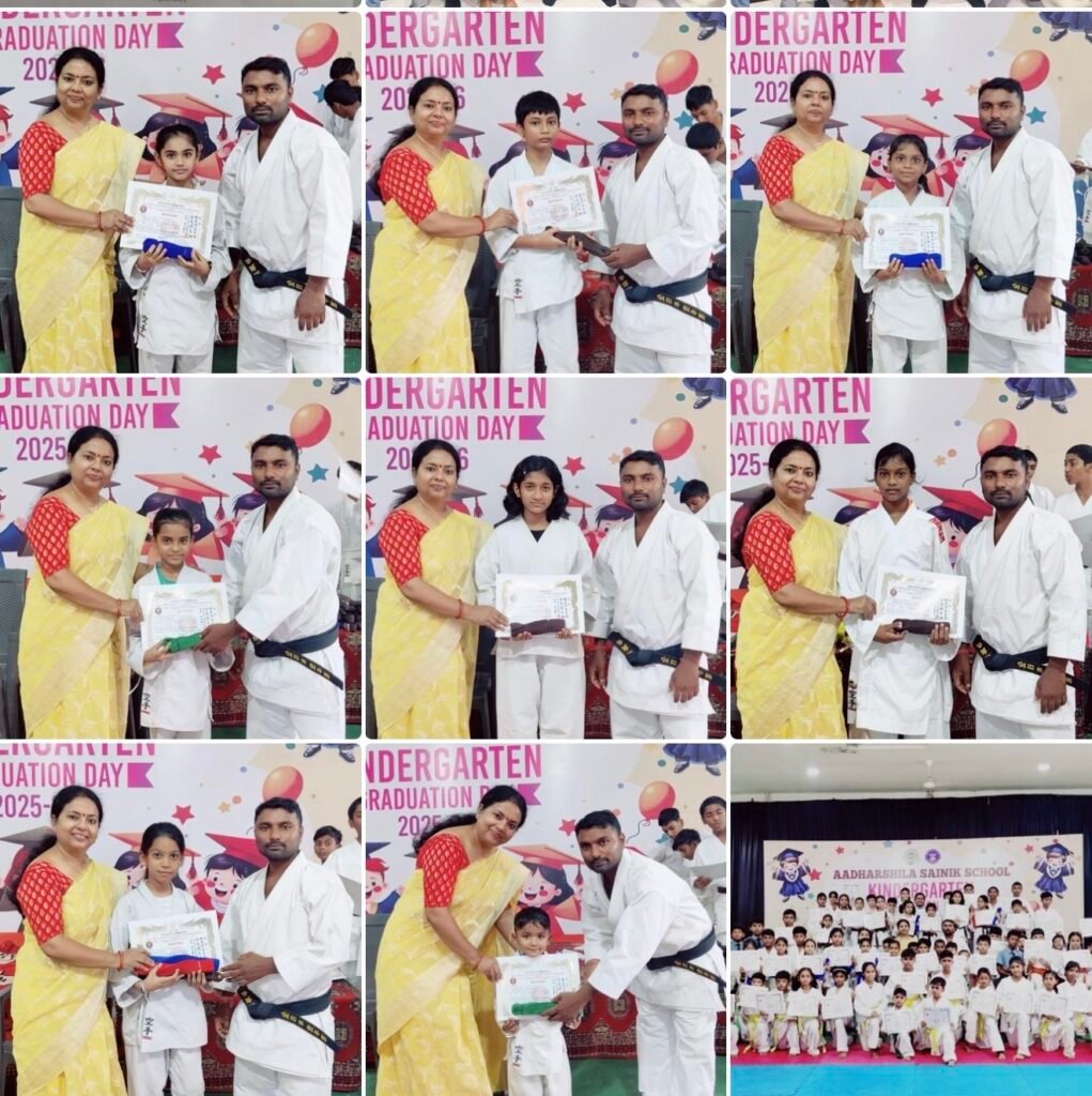 80 खिलाड़ियों ने दी कराते कलर बेल्ट परीक्षा, 71 हुए सफल, मिला बेल्ट व प्रमाणपत्र