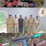 इंसास रायफल छोड़कर जंगल से भागा था आरोपी, मुंबई में छिपा मिला; जशपुर पुलिस ने दबोचा