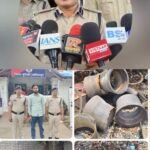 छह लाख के सरकारी पाइप चोरी का मास्टरमाइंड रायपुर से गिरफ्तार