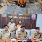 किराना दुकान की परछी में रखी थी 291 पाव शराब, पुलिस ने दबोचा