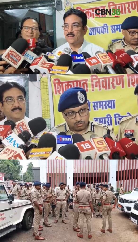 भीड़ नियंत्रित करने जब सड़क पर उतरे एसएसपी व कलेक्टर, पुलिस की तगड़ी मुस्तैदी ने टाली अनहोनी