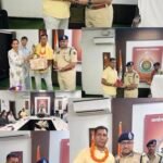 38 साल की सेवा के बाद नगर सैनिक व्यासनारायण जायसवाल सेवानिवृत्त, आईजी ने ससम्मान दी विदाई