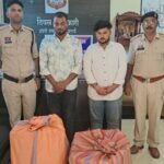 डिक्की में नशे की खेप, बिरकोना रोड पर पुलिस ने दबोचे दो तस्कर
