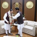 मुंगेली में मेडिकल कॉलेज की मांग को लेकर केंद्रीय स्वास्थ्य मंत्री जे.पी. नड्डा से मिले तोखन साहू