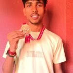 वेस्ट जोन एथलेटिक्स चैंपियनशिप में दिनकर वर्मा ने जीता स्वर्ण पदक