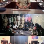 एसपी की सख्ती:जुआ फड़ पर पुलिस का गोरिल्ला वार, 9 गिरफ्तार