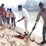 रामपुर आश्रम में जनभागीदारी से चला सेवा संकल्प के साथ स्वच्छता&nbsp; अभियान