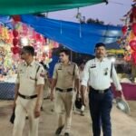 नवरात्रि और दशहरा पर्व को लेकर बलौदाबाजार-भाटापारा पुलिस अलर्ट, शहर से गांव तक पैदल पेट्रोलिंग तेज