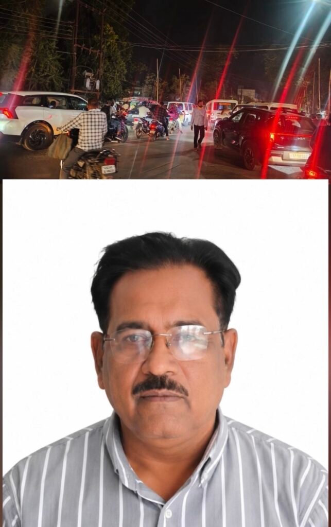 पावर हाउस से लाल खदान ओवरब्रिज तक ट्रैफिक भगवान भरोसे,व्यवस्था नहीं सुधरी तो देवरी खुर्द चौक पर होगा चक्काजाम : अभय नारायण राय